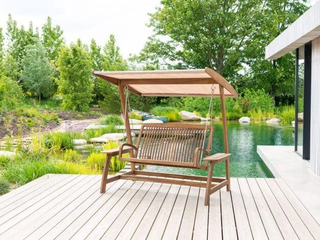 Holz Hollywoodschaukel Swingseat Bolney 4 Holz Hollywoodschaukel Swingseat Bolney – Bild 2