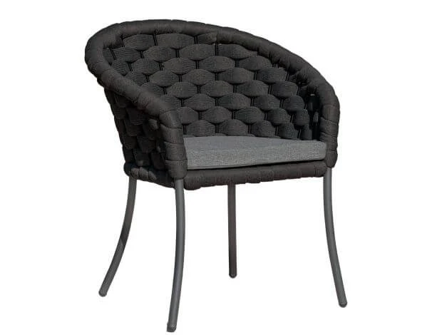 Cordial Luxe Dining Sessel Dark-grey Kissen Grafito 2 Cordial Luxe Dining Sessel Dark-grey Kissen Grafito