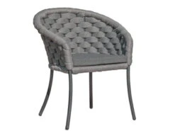 Cordial Luxe Dining Sessel Light-grey Kissen Grafito