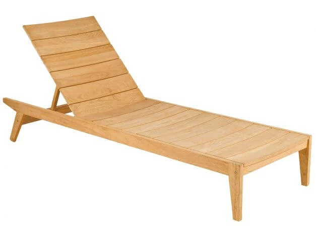 Roble Holz Gartenliege Adjustable Sunbed Tivoli 3 Roble Holz Gartenliege Adjustable Sunbed Tivoli