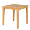Roble Holz Gartentisch Tivoli 80x80cm -Gartenmöbel Verkäufe alexander rose holz gartentisch rectangular 80x80cm 627x627