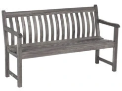 Broadfield Old England Grau Holzgartenbank 146cm 3-Sitzer