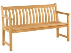 Roble Holzbank Broadfield 146cm Dreisitzer