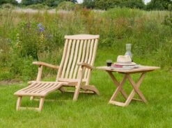 Roble Holz Deckchair Steamer -Gartenmöbel Verkäufe alexander rose roble holz deckchair steamer 148 ambientebild 2 627x627