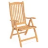 Roble Holz Gartenstuhl Ascot Recliner