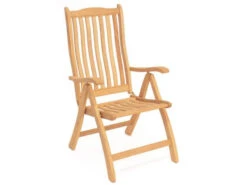Roble Holz Gartenstuhl Ascot Recliner