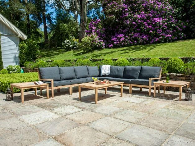 Roble Holz Lounge Eckmodul Tivoli 5 Roble Holz Lounge Eckmodul Tivoli – Bild 3