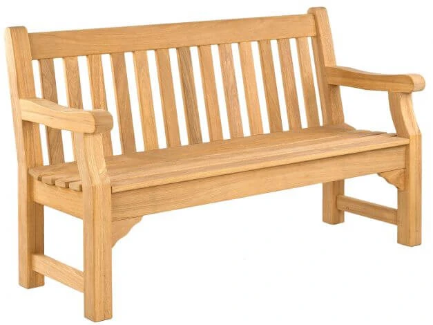 Roble Holzbank Royal Park 153cm Dreisitzer 3 Roble Holzbank Royal Park 153cm Dreisitzer