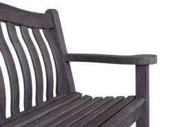 Turnberry Old England Grau Holzgartenbank 154cm 3-Sitzer -Gartenmöbel Verkäufe alexander rose turnberry sherwood gartenbank detailbild 627x627