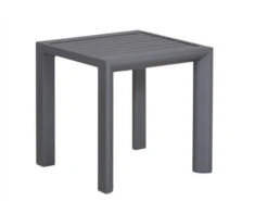 Alu Beistelltisch Oriental Graphit 45x45cm
