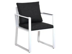 Gartensessel Lovina Aluminium White