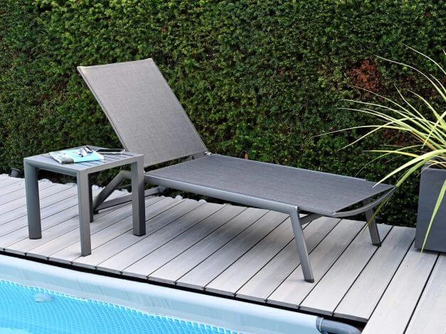 Alu Gartenliege Oriental Anthrazit|anthrazit 6 Alu Gartenliege Oriental Anthrazit|anthrazit – Bild 4