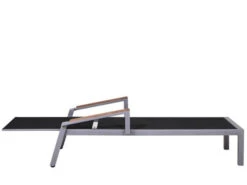 Alu Gartenliege Oriental Teak Graphit|anthrazit 6 Alu Gartenliege Oriental Teak Graphit|anthrazit -Gartenmöbel Verkäufe alu gartenliege oriental teak graphit seitenansicht 627x627