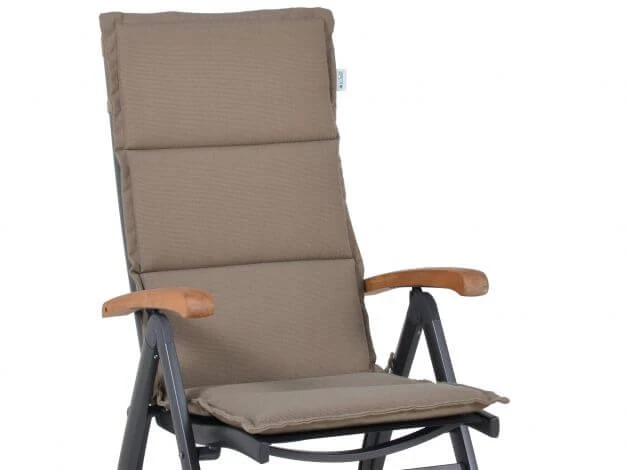 Alu Hochlehner Auflage 125x50cm Malibu Sand 3 Alu Hochlehner Auflage 125x50cm Malibu Sand