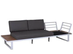 Loungemöbel Set Ecke Lagoni Holz Alu Weiß -Gartenmöbel Verkäufe alu holz loungeset ecke lagoni weiss 3 627x627