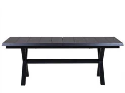 Ausziehtisch Toskana XL 200-270x100cm Keramik Dark Stone Grey -Gartenmöbel Verkäufe alu keramik ausziehtisch toskana 2 anthrazit black forrest 3 627x627