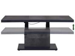 Alu Lift-Tisch Newport 140x85cm Keramik Dark-stone -Gartenmöbel Verkäufe alu keramik lift tisch lifttisch lounge newport dark stone move 627x627 1