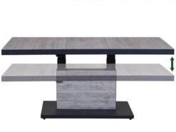 Alu Lift-Tisch Newport 140x85cm Keramik Light-stone -Gartenmöbel Verkäufe alu keramik lift tisch lifttisch lounge newport light stone move 627x627