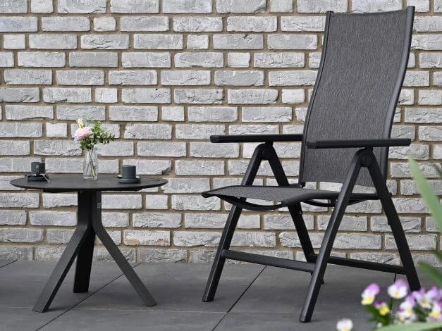 Aluminium Klappsessel Ascanio Anthrazit|dark-smoke 8 Aluminium Klappsessel Ascanio Anthrazit|dark-smoke – Bild 6