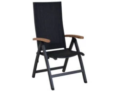 Alu Klappsessel Oriental Teak Anthrazit|anthrazit