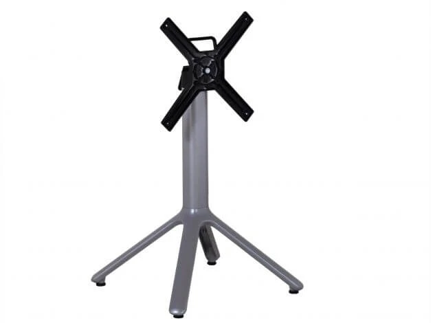 Alu HPL Klapptisch Nemo 80x80cm Graphit Beton-Effekt 7 Alu HPL Klapptisch Nemo 80x80cm Graphit Beton-Effekt – Bild 5