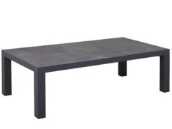 Alu Keramik Lounge Couchtisch Vermont 147x74cm