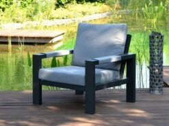 Alu Loungesessel Black Pearl -Gartenmöbel Verkäufe alu lounge sessel black pearl ambientebild 627x627