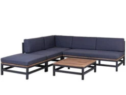 5-teilige Modulare Alu Ecklounge Aliveri Anthrazit