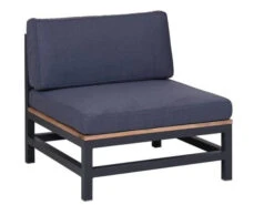 Alu Anbaumodul 1-Sitzer Sessel Aliveri Anthrazit