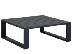Alu Loungetisch Ventura Anthrazit 80x80cm