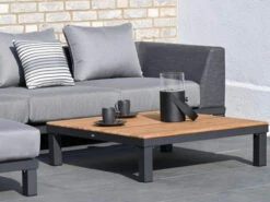 Loungemöbel 4-teilig Alu Teak Plattform Set Katamaran PRO -Gartenmöbel Verkäufe alu plattform loungeset katamaran pro ambientebild 3 627x627