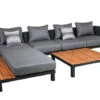 Loungemöbel 4-teilig Alu Teak Plattform Set Katamaran PRO -Gartenmöbel Verkäufe alu plattform loungeset katamaran pro anthrazit 627x627