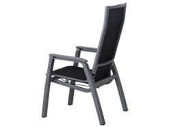 Alu Positionssessel Coastline Graphit|silbergrau -Gartenmöbel Verkäufe alu positionssessel coastline graphit rueckansicht 627x627