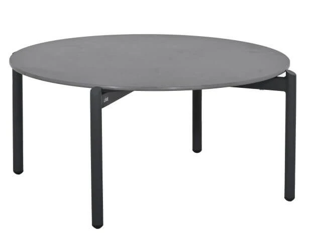 Loungetisch New York Ø87x38cm Alu Sintered Stone 3 Loungetisch New York Ø87x38cm Alu Sintered Stone