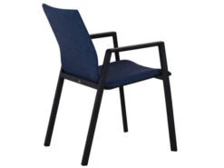 Alu Stapelsessel Mavi Gepolstert Anthrazit|blau -Gartenmöbel Verkäufe alu stapelsessel mavi gepolstert anthrazit blau rueckansicht 627x627