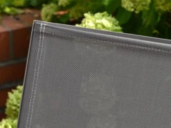 Alu Stapelsessel Timmendorf Graphit|silbergrau -Gartenmöbel Verkäufe alu stapelsessel timmendorf graphit detailbild 1 627x627