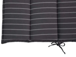 Alu Gartenstuhl Auflage Stoffkollektion Rips 4 Größen -Gartenmöbel Verkäufe alu stuhlauflage rips streifen anthrazit detailbild 627x627