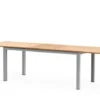 Alu-Teak Ausziehtisch Bellano 240/310x100cm Graphit -Gartenmöbel Verkäufe alu teak ausziehtisch bellano bellano 240 310 graphit 627x627