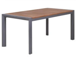 Alu Ausziehtisch Oriental Teak 160/220x92cm Graphit -Gartenmöbel Verkäufe alu teak ausziehtisch oriental 2 graphit 2 627x627