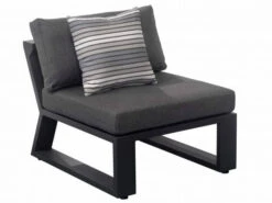 Garten Lounge Set Ecke Lovina Anthracite 5-teilig -Gartenmöbel Verkäufe aluminium eck loungeset lovina anthracite mittelmodul 627x627