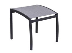 Alu Fußhocker Trivento Anthrazit|light-smoke