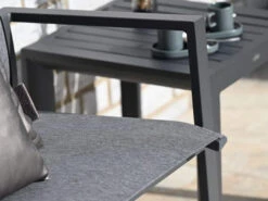 Aluminium Gartenbank Leona 3-Sitzer Anthrazit|dark-smoke -Gartenmöbel Verkäufe aluminium gartenbank alu metall leona dark smoke 3 sitzer ambientebild 1 627x627