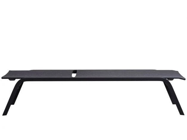 Aluminium Gartenliege Leonardo Anthrazit|light-smoke 4 Aluminium Gartenliege Leonardo Anthrazit|light-smoke – Bild 2