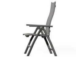 Aluminium Klappsessel Ascanio Anthrazit|dark-smoke 13 Aluminium Klappsessel Ascanio Anthrazit|dark-smoke -Gartenmöbel Verkäufe aluminium gartenstuhl hochlehner ascanio anthrazit dark grey seitenansicht 2 627x627