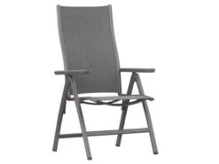Aluminium Klappsessel Ascanio Anthrazit|dark-smoke