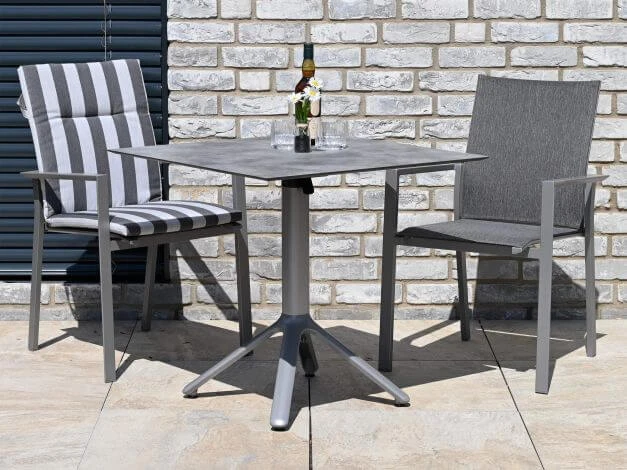 Alu Stapelsessel Trivento Graphit|dark-smoke 7 Alu Stapelsessel Trivento Graphit|dark-smoke – Bild 5