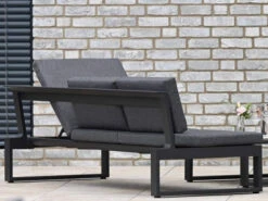 Multifunktionale Alu Lounge Liege Ventura Rechts & Links -Gartenmöbel Verkäufe aluminium lounge liege gartenliege ventura rueckansicht 627x627