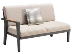 Loungeset Ecke Regency 7-teilig Alu-Teak Living 13 Loungeset Ecke Regency 7-teilig Alu-Teak Living -Gartenmöbel Verkäufe aluminium loungemoebel serie regency 2 sitzer endmodul links 627x627 2