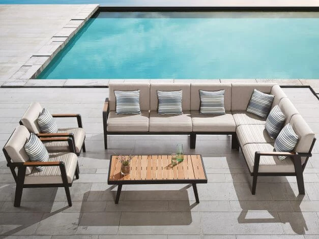 Alu-Teak Loungemöbel Regency Loungesessel 6 Alu-Teak Loungemöbel Regency Loungesessel – Bild 4