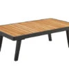 Alu-Teak Loungemöbel Regency Kaffeetisch 120x70cm -Gartenmöbel Verkäufe aluminium loungemoebel serie regency couchtisch teak 627x627